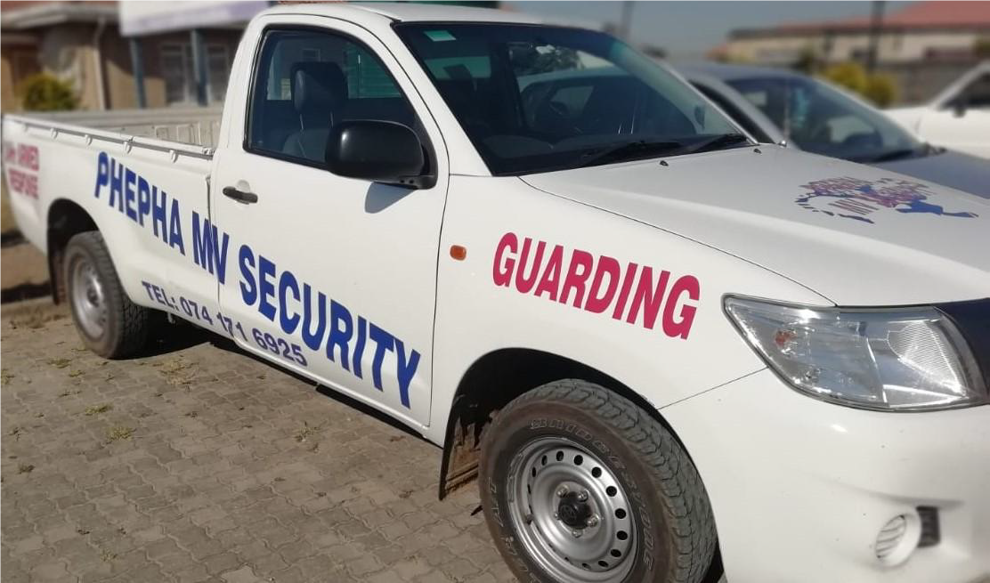 Phepha MV Security response vehicle